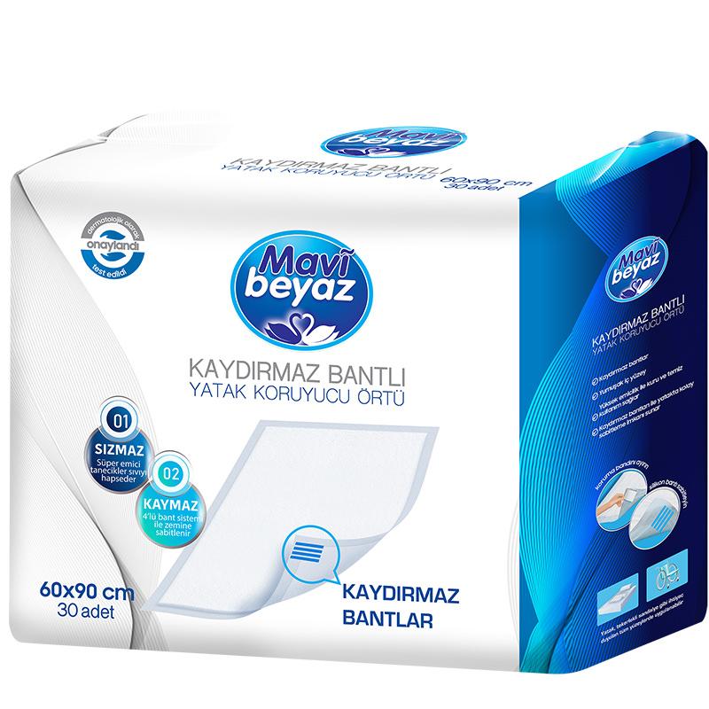 Mavibeyaz 60*90 Yatak Koruyucu