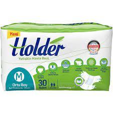 Holder Medium Bağlamalı Bez 30 lu Paket